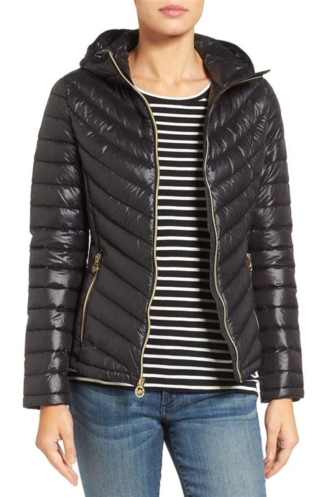 michael kors mens packable down jacket reviews|Michael Kors packable jacket women.